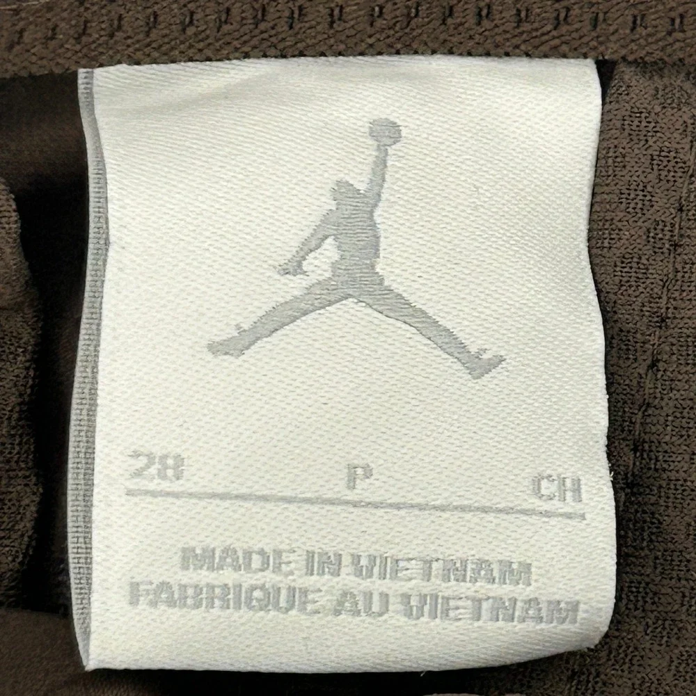 Jordan Golf Cargo Pants‎ Mens 28 Brown Loose Fit Full Length Stretch Repel NEW
